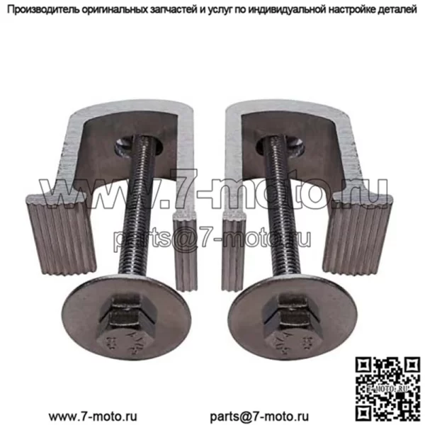 Фиксирующий зажим 3#2 шт., черный - Image 3