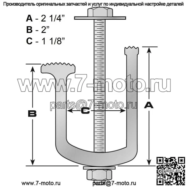 Фиксирующий зажим 3#4 шт., черный - Image 5