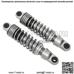 Хромированные амортизаторы 12" Регулируемая высота дорожного просвета Задняя подвеска Harley Sportster 04-21 (для: Harley-Davidson)