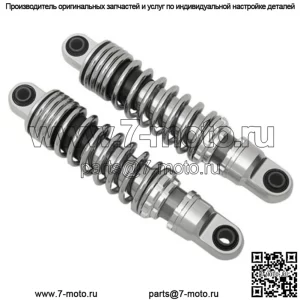 Хромированные амортизаторы 12" Регулируемая задняя подвеска для Harley Dyna FXD FXDWG (для: Harley-Davidson)