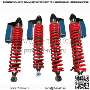 09-14 Polaris RZR 800 S - Новые амортизаторы Reservoir Shocks - ALL 4! модификация