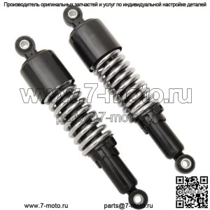 Нижнее крепление амортизатора Shocks Black/Chrome Eye с кожухом