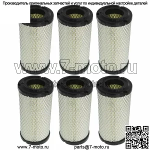 Воздушный фильтр 6PK для Kubota BX Series RTV500 RTV900 KTV900 заменяет K1211-82320