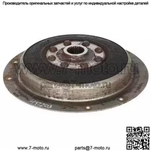 Б/у муфта демпфера коробки передач двигателя со ступицей подходит для John Deere 9650 9660 AH168456