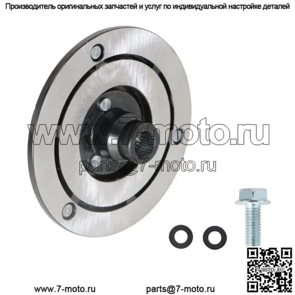 Подходит для Ford 2011 2012-2014 F-150 Pickup 5.0L V8 AC Compressor Clutch Hub Plate