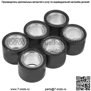 ролики вариатора/грузы 19x15,5 - 3,60 г, 6 шт.