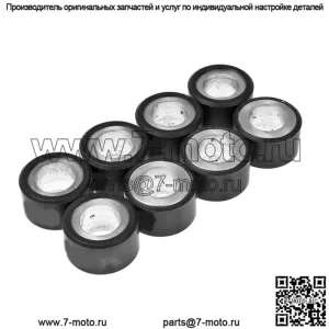 Ролики/грузы вариатора 20x12 - 8,90 г, 8 шт.