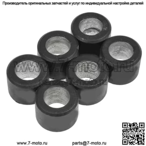 Ролики/грузы вариатора 17x12 - 2,80 г, 6 шт.