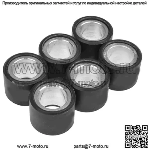 ролики вариатора/грузы 19x15,5 - 3,80 г, 6 шт.