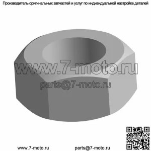 Шестигранная гайка Polaris, 8 мм x 1,25 мм, оригинальная деталь OEM 7547501, кол-во 1