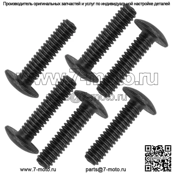 7517230 Болт для крепления носового поддона Polaris, лобовое стекло, 6 шт. - Image 4