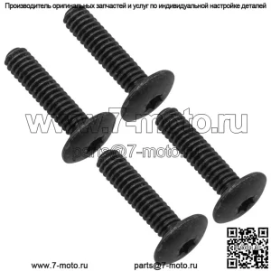 7517230 Болт для крепления рамы Polaris, боковые сетки для заднего багажника, 4 шт.