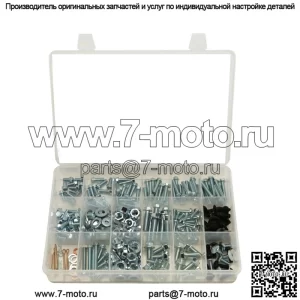 Комплект из 250 болтов для Honda TRX450R ATV, корпус, пластиковые крылья, рама, мотор TRX450