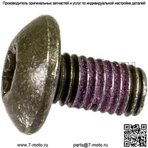 Винт для снегохода Polaris, оригинальная деталь OEM 7519109, кол-во 1