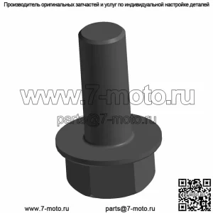 Polaris SCR-HXFL-M8X1.25X20 8.8 ZPB, оригинальная OEM-деталь 7521168, 1 шт.
