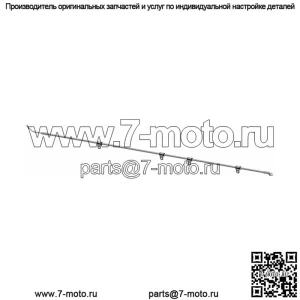 Тормозная магистраль Polaris Ranger, оригинальная OEM-часть 1912823, кол-во 1