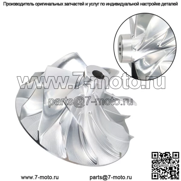 Для Subaru Impreza WRX STI 2004-2007 и 2011-2014 годов выпуска, колесо турбокомпрессора
