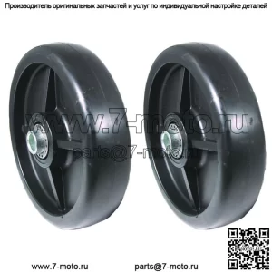 Два колеса деки 6"x1-1/2" Подходит для John Deere 445, AM107560, ДЕКИ 48"/54"/60"/72"