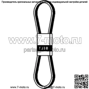 87441267 Ремень вентилятора подходит для Case IH MX215 MX245 MX275 MX305 Magnum 215 245 275 +