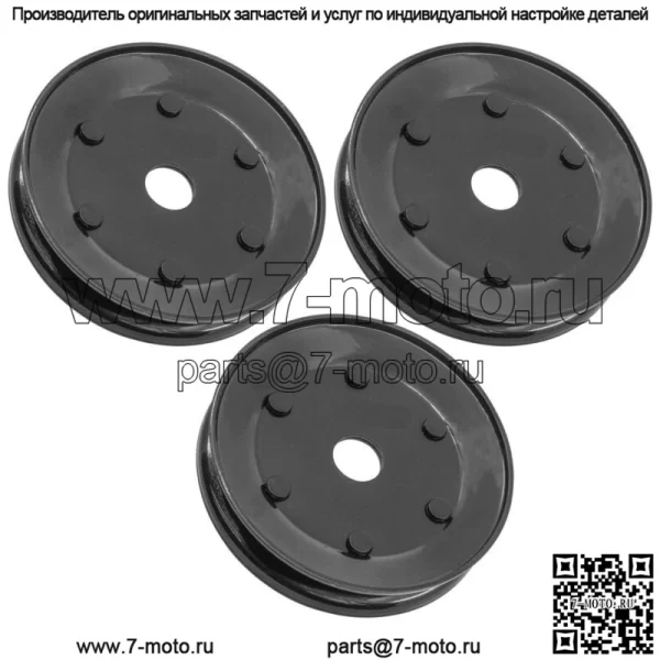 Палубный шкив для Cub Cadet 19A40015 19B40015 208 209 190-208-100 44" 48" 3x