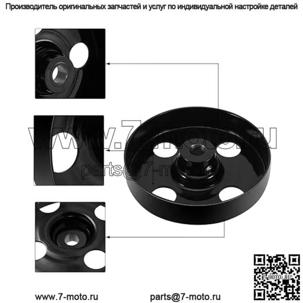 8972414162 Шкив вакуумного насоса для 1995-2019 Isuzu NPR HD Gas V8 L96 LQ4 L31 LQ4 L05 L96 LQ4 - Image 3