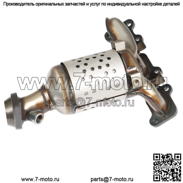 Для Ford Explorer 3.5L V6 2013-2019 гг., пара, ряд 1 и 2, коллектор, каталитический нейтрализатор - Image 3