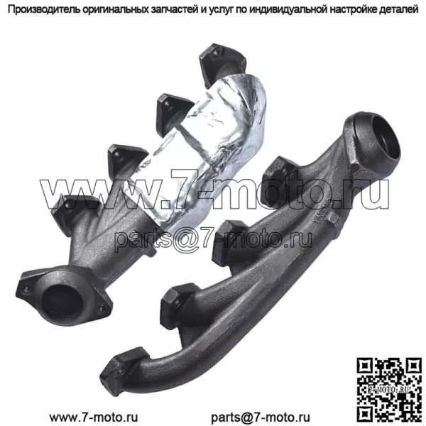 Комплект из 2 выпускных коллекторов для Ford F-150 2004-2010 / Expedition Navigator 05-12 - Image 4