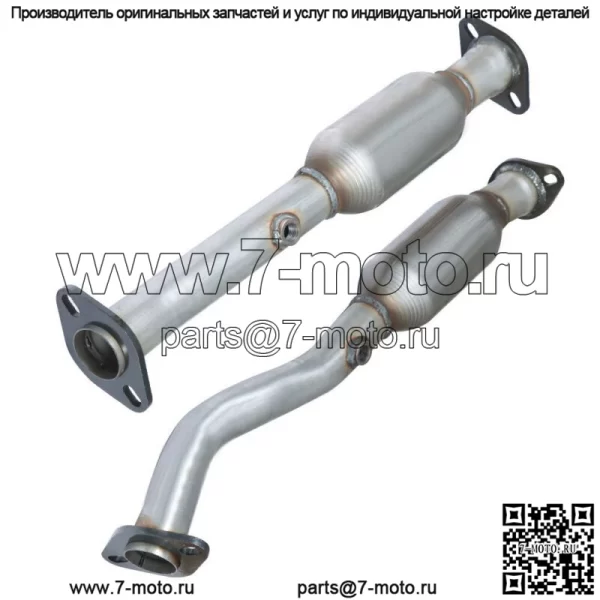 Для Nissan Titan 5.6L 2004-2015 Коллекторные каталитические нейтрализаторы передние и задние все 4 - Image 2