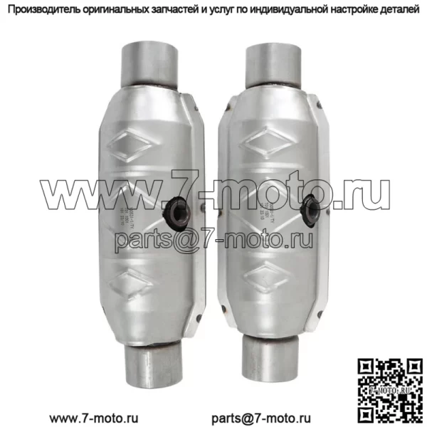 Для Ford F-150 5.4L 5.0L V8 2.5" Впускной/выпускной каталитический нейтрализатор и тепловой экран