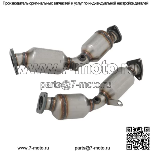 Для Infiniti G35 2007 2008 3.5L 2шт левый и правый боковой каталитический нейтрализатор - Image 3