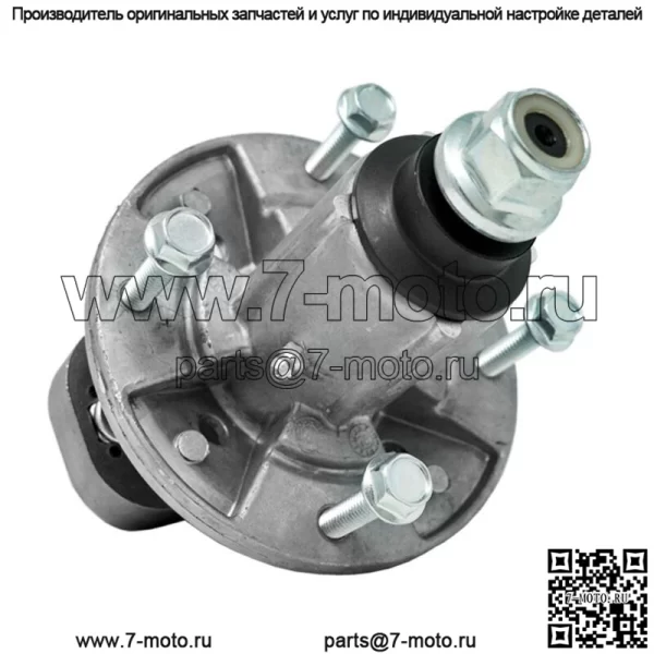 Комплект из 3 лезвий и 3 шпинделей для косилок John Deere с декой 48 дюймов L120 L130 GX20250 GY20785 - Image 4