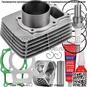 Комплект поршней цилиндра для Honda TRX250TE TRX250 Te Recon 250 2X4 ES 2002-2021 72 мм