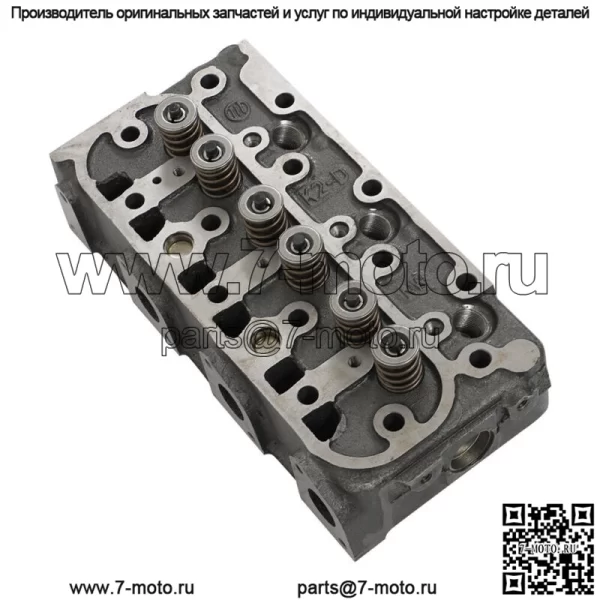 Новая "полная" головка блока цилиндров с клапанами для Kubota D1105 - Image 3