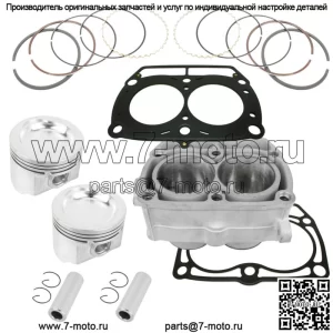 Комплект прокладок цилиндра и поршневых колец для Polaris Ranger XP 700 4X4 2005 2006-2008 (для: Polaris)