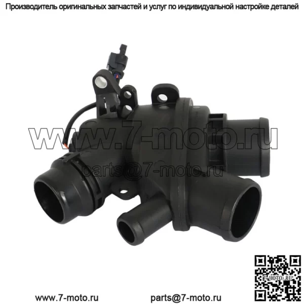 Термостат с датчиком для двигателя Jaguar Land Rover AJ126 3.0L V6 Supercharged SC