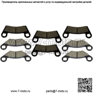 Передние и задние тормозные колодки для Polaris RZR 800 EFI 2008-2014