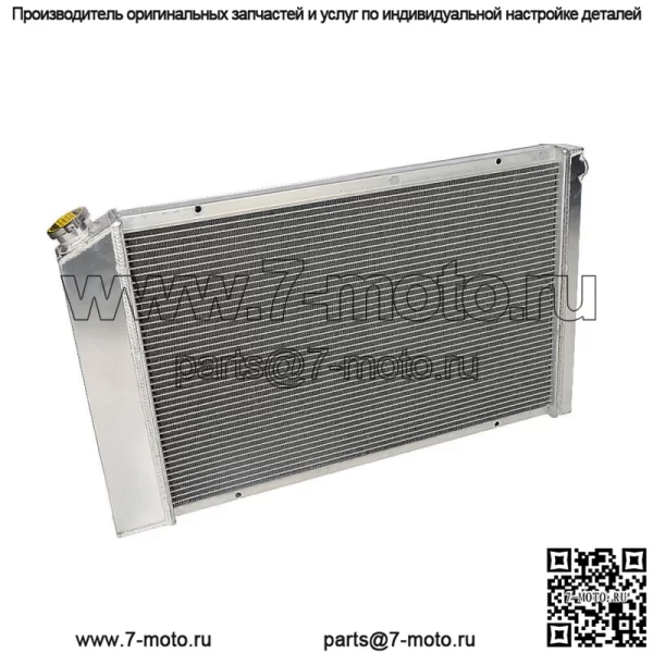Для Chevy 1970-81 Camaro/ 1978-87 Monte Carlo 3-рядный алюминиевый радиатор + кожух вентилятора - Image 4