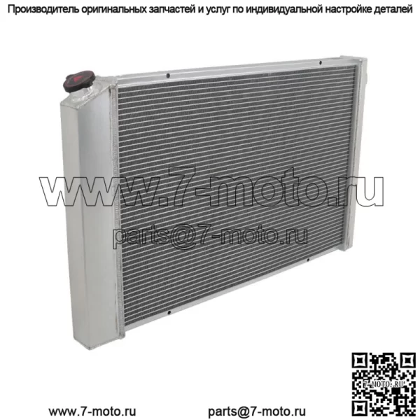 Для 73-87 Chevy Truck 73-1991 Blazer 19 x 28-1/4"-Core 3-ROW алюминиевый радиатор - Image 3