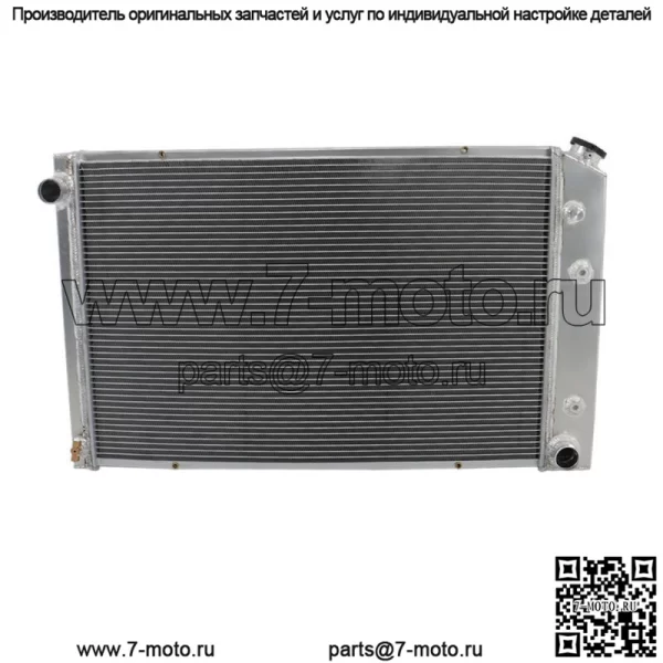 Для 73-87 Chevy Truck 73-1991 Blazer 19 x 28-1/4"-Core 3-ROW алюминиевый радиатор - Image 4