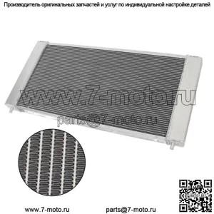 Для Chevy Silverado 1500 2500 Tahoe GMC Sierra Yukon 34'' 3-рядный алюминиевый радиатор