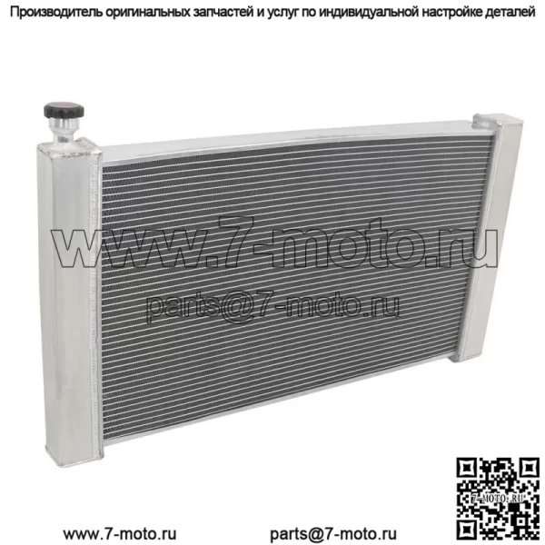 Комплект из 3-х рядного радиатора и кожуха вентилятора для грузовика Chevy GMC C/K C1500 C2500 C3500 1988-1999 гг. - Image 4