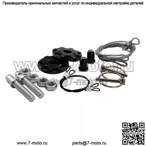 Замок капота улучшенная версия#черный