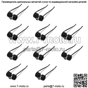 Комплект из 10 зубьев для подборщика пресс-подборщика подходит для OMC 595 596 590 TEOW2