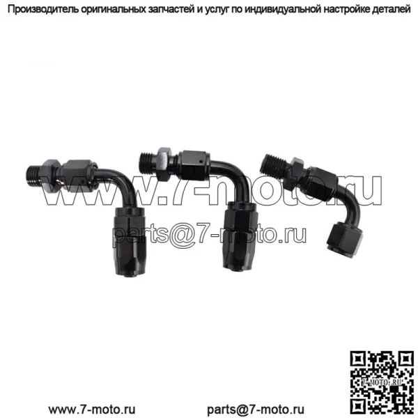 Регулируемый комплект регулятора давления топлива 100psi манометр AN6 фитинг черный универсальный - Image 4