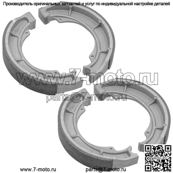 64400-19820 64410-19B00 64410-19B10 Задняя тормозная колодка для Suzuki