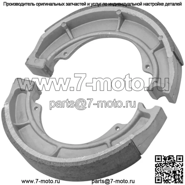 64400-19820 64410-19B00 64410-19B10 Комплект задних тормозных колодок для Suzuki