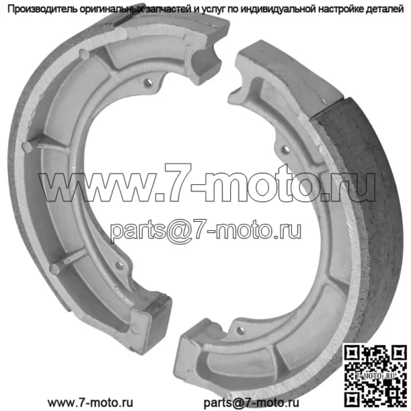 64400-19820 64410-19B00 64410-19B10 Комплект задних тормозных колодок для Suzuki - Image 5