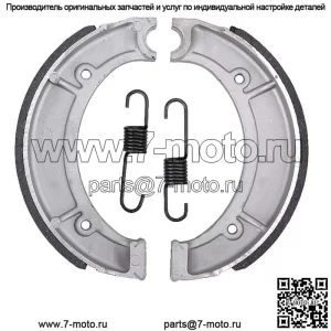 Задние тормозные колодки и пружины для Yamaha Kodiak YFM400 YFM 400 1993-1998 2003 Atv