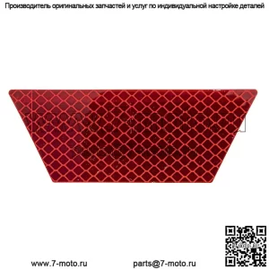 Наклейка-отражатель Polaris Ranger, красная, оригинальная OEM-часть 7179088, кол-во 1