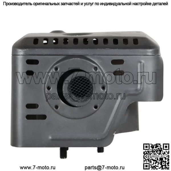 Новый глушитель выхлопной системы подходит для Honda GX340 GX390 11 л.с. и 13 л.с. с коллектором и гайками - Image 2